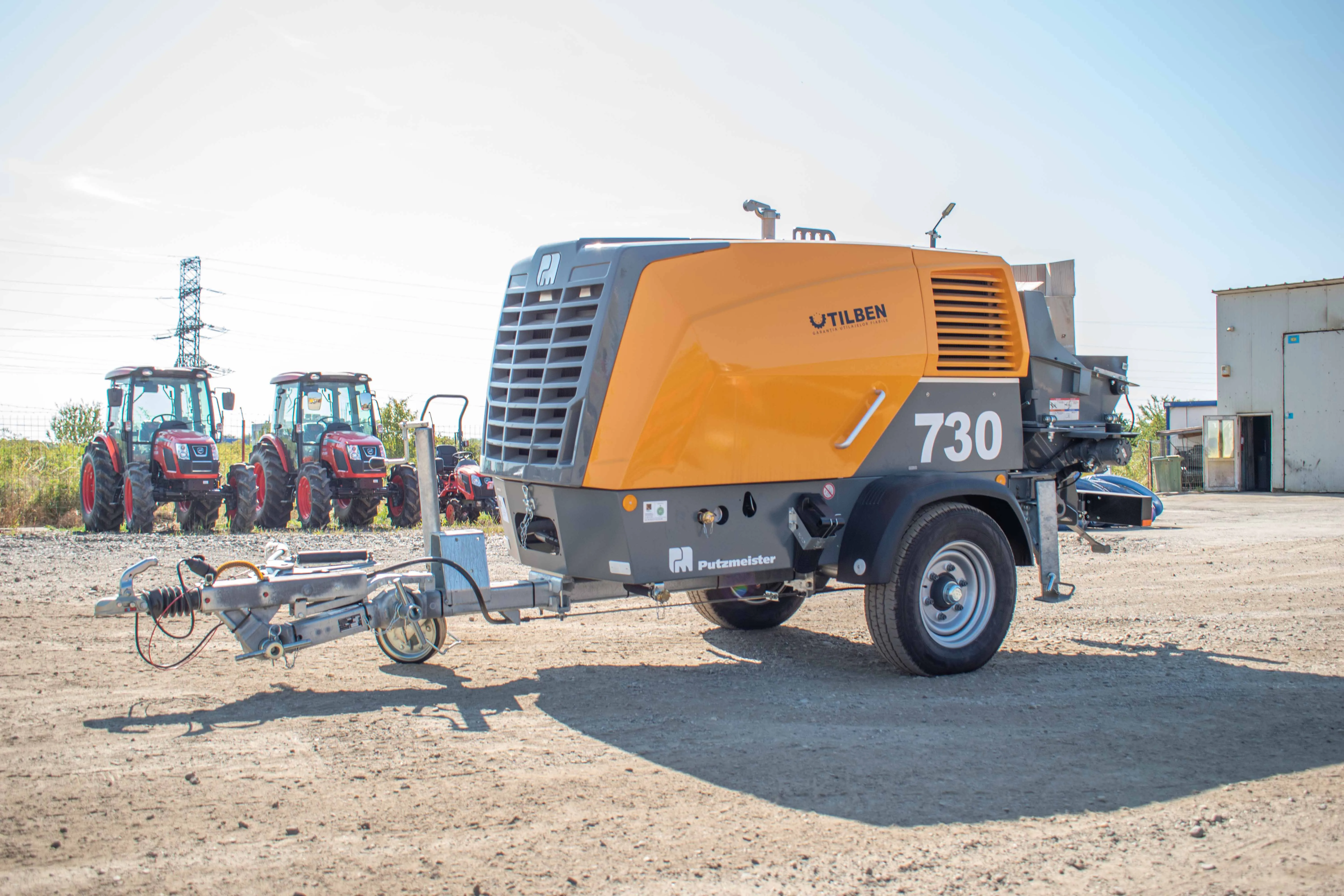 Pompe de Beton P 730 TD Stage V